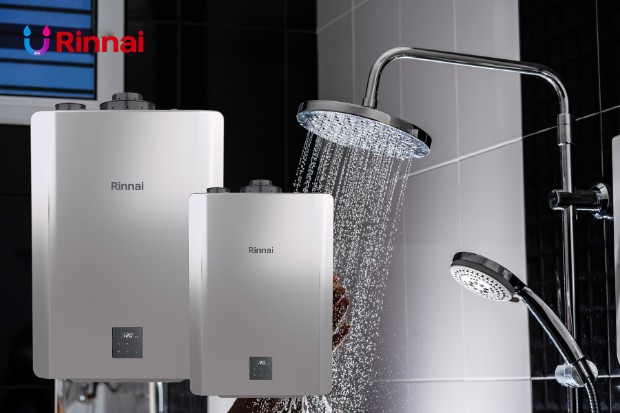 produk Rinnai lengkap water heater