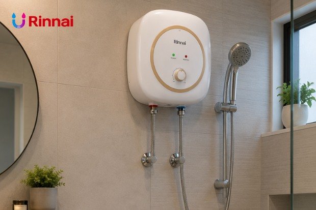Water Heater Rinnai untuk Kenyamanan Mandi Setiap Hari